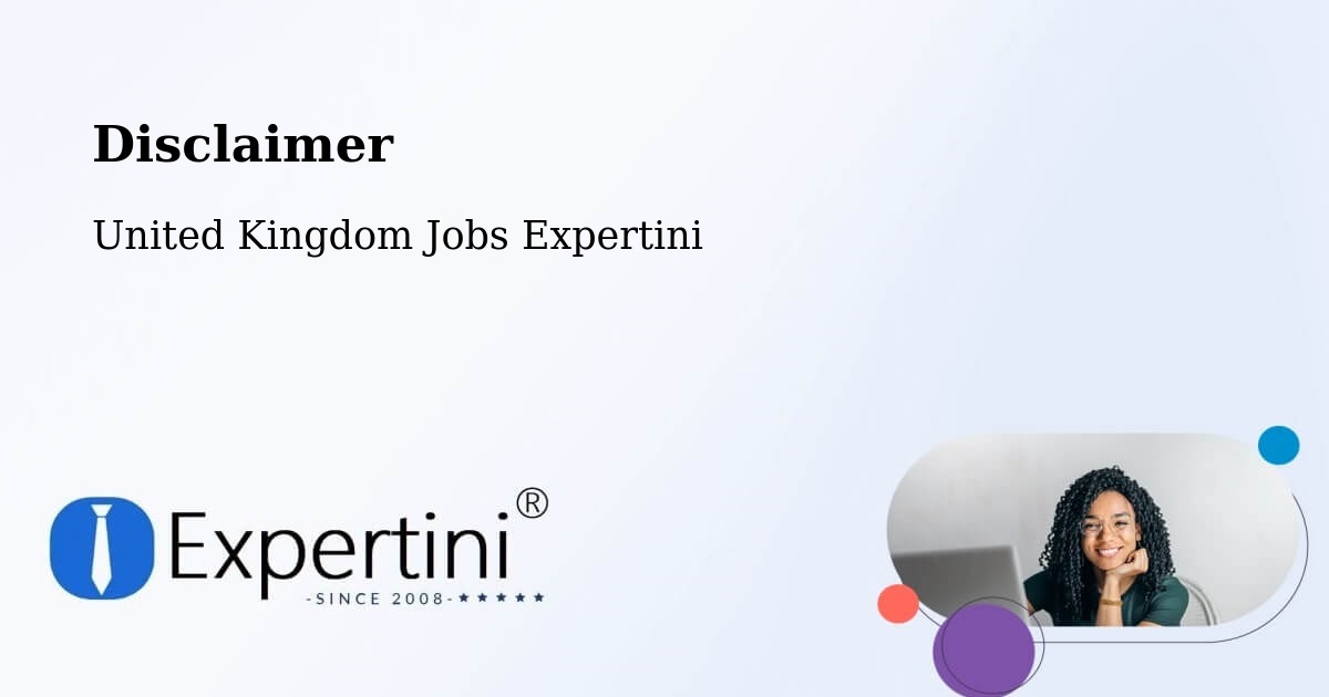 Disclaimer – Deeside - United Kingdom Jobs Expertini